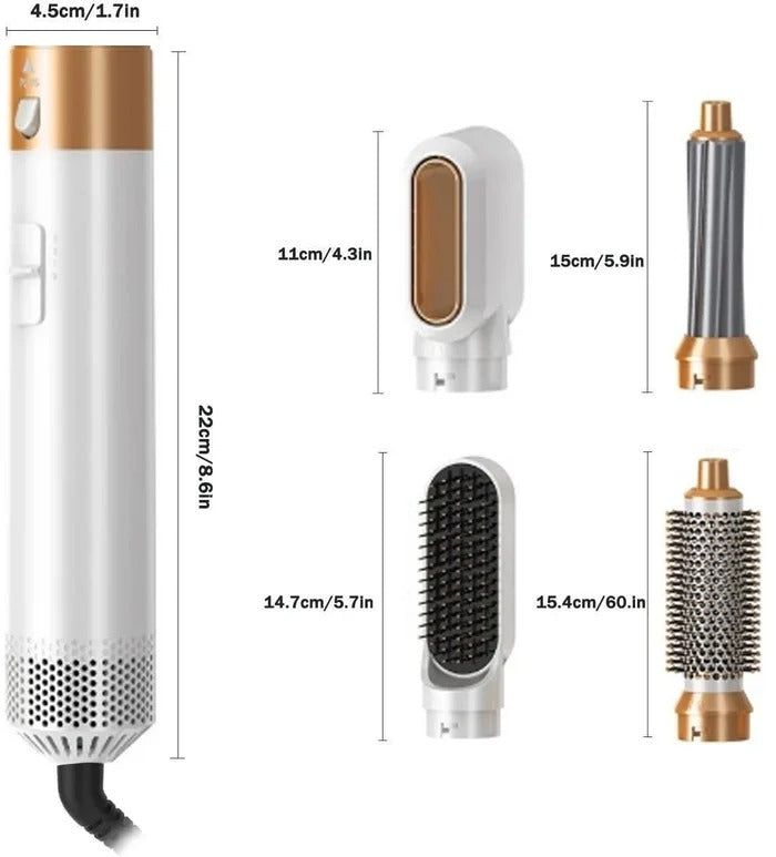 5-in-1 Hair Brush